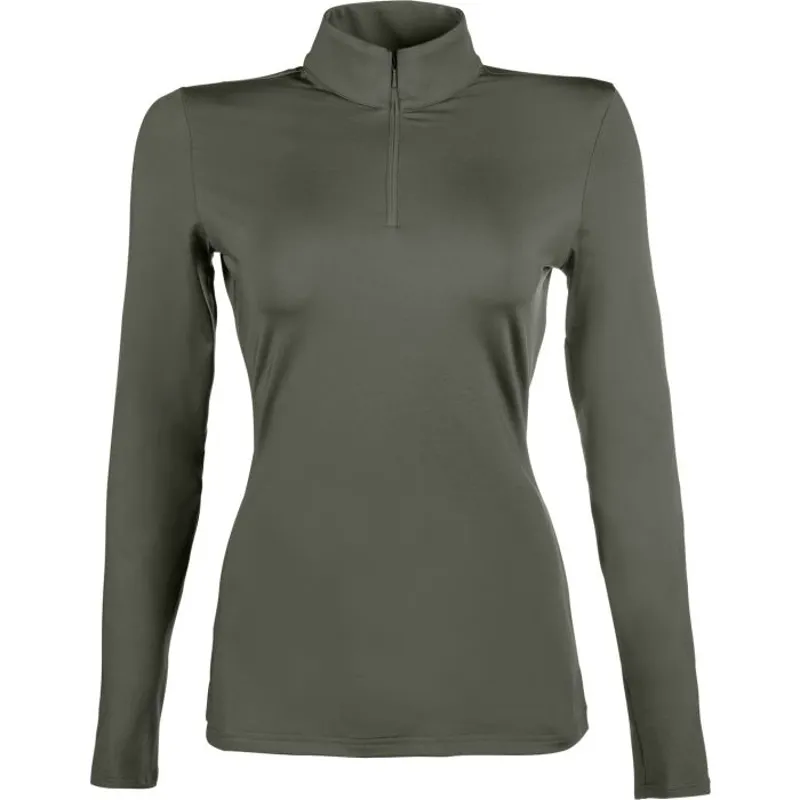 HKM Basic Functional Shirt Ladies in Dark Green